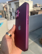 Load image into Gallery viewer, Purple Hard Pc premium case for Apple Iphone 16
