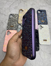 Load image into Gallery viewer, Deep Purple Swarovski Luxury Case For Apple Iphone 16
