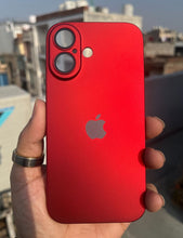 Load image into Gallery viewer, Red Hard Pc premium case for Apple Iphone 16

