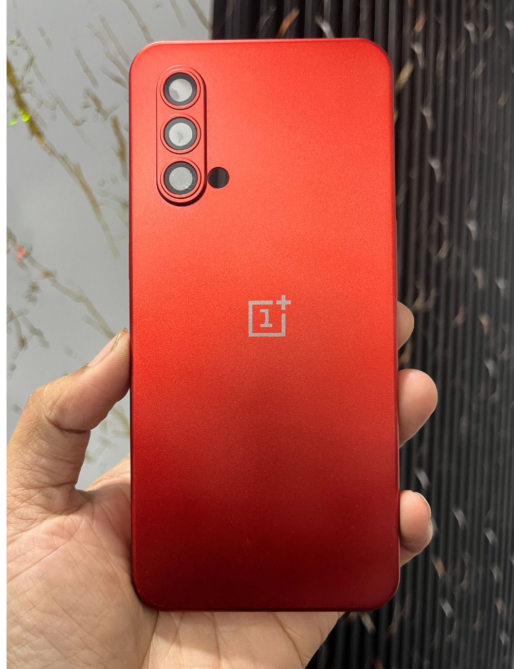 Red Hard Pc premium case for OnePlus Nord Ce