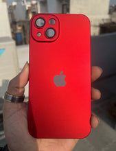 Load image into Gallery viewer, Red Hard Pc premium case for Apple Iphone 14
