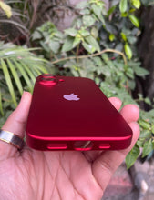 Load image into Gallery viewer, Red Hard Pc premium case for Apple Iphone 16
