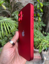Load image into Gallery viewer, Red Hard Pc premium case for Apple Iphone 16
