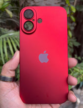 Load image into Gallery viewer, Red Hard Pc premium case for Apple Iphone 16
