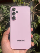 Load image into Gallery viewer, Rose Gold Electroplated Chrome Glass Lense Case For Samsung Galaxy S23 Fe
