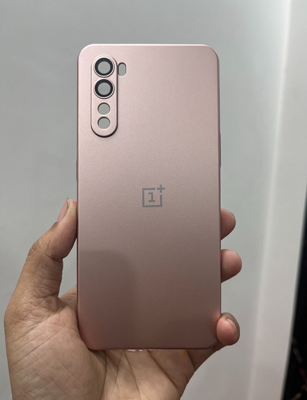 Rose Gold Hard Pc premium case for OnePlus Nord