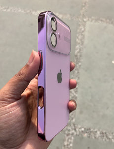 Rose Gold Auto Focus Luxury Design Case For Apple Iphone 16
