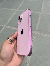 Load image into Gallery viewer, Rose Gold Electroplated Chrome Glass Lense Case For Apple Iphone 15
