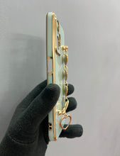 Load image into Gallery viewer, Mint Green chrome chain silicone premium case for OnePlus Nord CE 2 Lite
