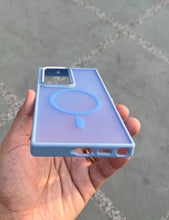 Load image into Gallery viewer, Sierra Blue Matte Magsafe Case For Samsung Galaxy S23 Ultra
