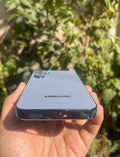 Load image into Gallery viewer, Sierra Blue Electroplated Chrome Glass Lense Case For Samsung Galaxy S23 Fe
