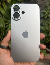 Load image into Gallery viewer, Silver Hard Pc premium case for Apple Iphone 16
