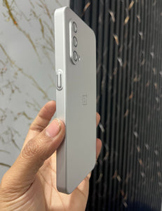 Silver Hard Pc premium case for OnePlus Nord Ce