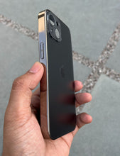 Load image into Gallery viewer, Silver Electroplated Chrome Glass Lense Case For Apple Iphone 14
