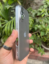 Load image into Gallery viewer, Silver Hard Pc premium case for Apple Iphone 16
