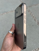 Load image into Gallery viewer, Silver Electroplated Chrome Glass Lense Case For Apple Iphone 17
