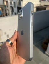 Load image into Gallery viewer, Silver Hard Pc premium case for Apple Iphone 13
