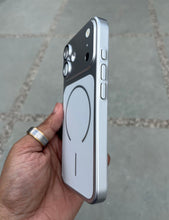 Load image into Gallery viewer, Silver Hard Convert Magsafe Case For Apple Iphone 16
