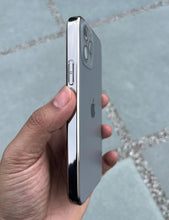 Load image into Gallery viewer, Titanium Grey Electroplated Chrome Glass Lense Case For Apple Iphone 12 Pro
