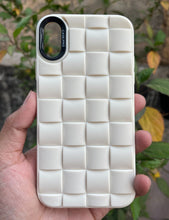 Load image into Gallery viewer, White Checkered wave Case For Apple Iphone X/XS
