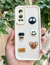 Load image into Gallery viewer, White Coffee Silicone Designer Case For Oneplus Nord 2
