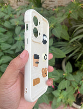 Load image into Gallery viewer, White Coffee Silicone Designer Case For Oneplus Nord 2T
