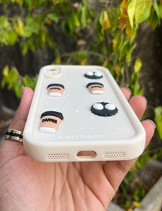 White Coffee Silicone Designer Case For Apple Iphone XR