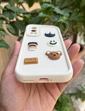 Load image into Gallery viewer, White Coffee Silicone Designer Case For Oneplus Nord 2
