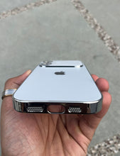 Load image into Gallery viewer, White Electroplated Chrome Glass Lense Case For Apple Iphone 17
