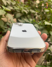 Load image into Gallery viewer, White Leather 2in1 Glass Lense Case For Apple Iphone 13
