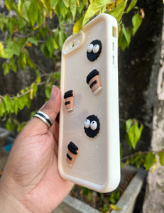 White Coffee Silicone Designer Case For Apple Iphone 7Plus/8Plus