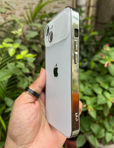 White 17 Series Look Inspired Case For Apple Iphone 15