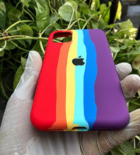 Load image into Gallery viewer, Rainbow Luxury silicone case for Apple Iphone 11 PRO MAX
