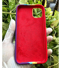 Load image into Gallery viewer, Rainbow Luxury silicone case for Apple Iphone 11 PRO MAX
