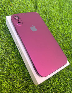 Purple Hard Pc premium case for Apple Iphone XR