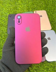 Purple Hard Pc premium case for Apple Iphone XR