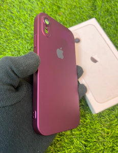 Purple Hard Pc premium case for Apple Iphone XR