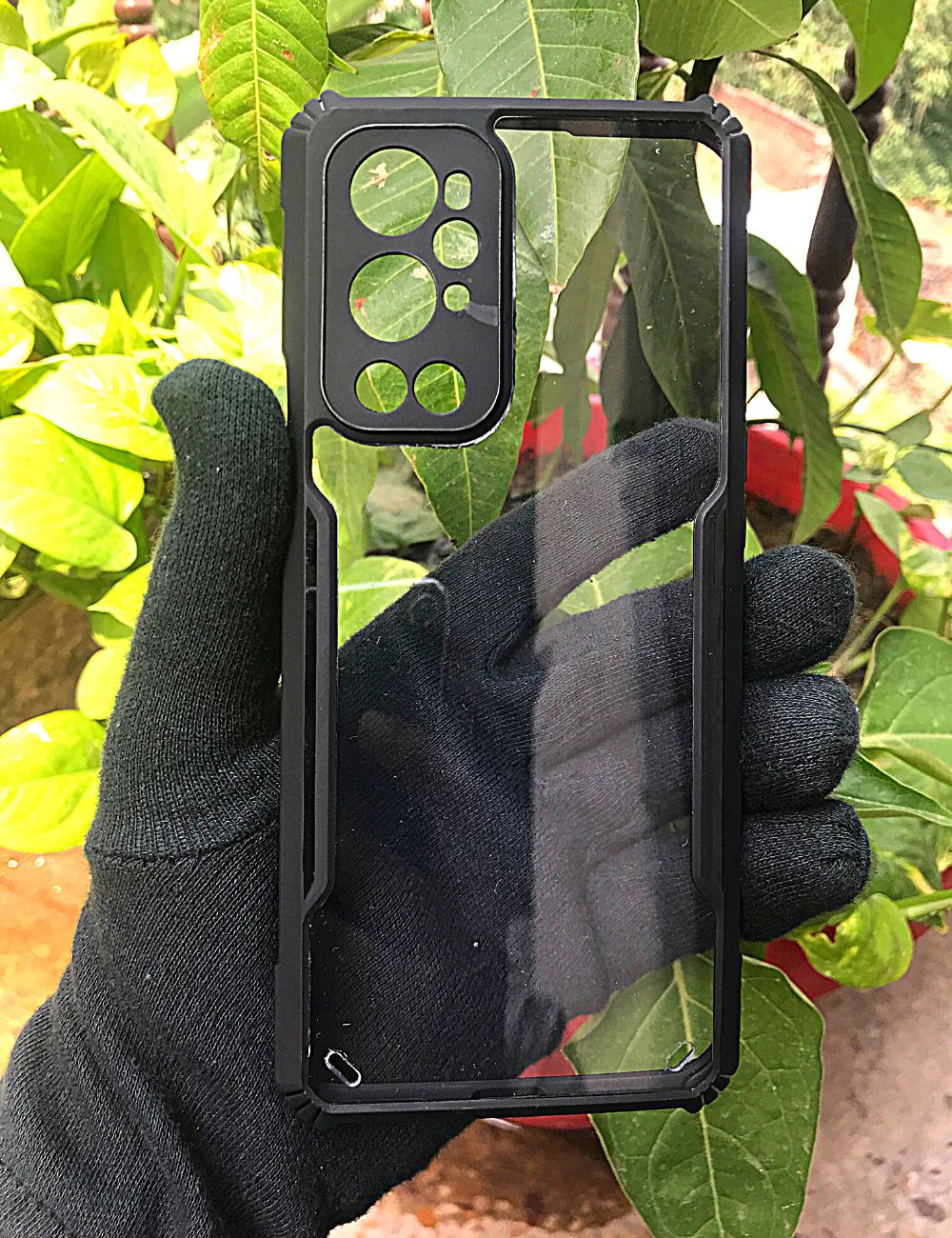 Black Shockproof case for OnePlus 9 Pro