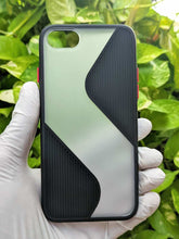 Load image into Gallery viewer, Black Flash Grip Silicone case For Apple iphone 7/8
