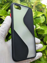 Load image into Gallery viewer, Black Flash Grip Silicone case For Apple iphone 7/8
