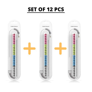 Spiral Cable Protector Set of 12 pcs