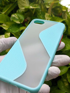Sea Blue Flash Grip Silicone case For Apple iphone 7/8