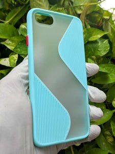Sea Blue Flash Grip Silicone case For Apple iphone 7/8