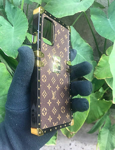 High End Leather Louis Vuitton Phone Cases For Samsung - HE