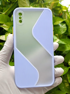 Purple Flash Grip Silicone case For Apple iphone X/XS