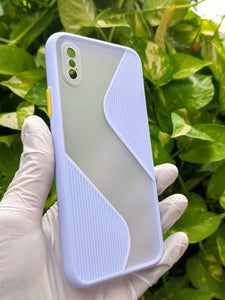 Purple Flash Grip Silicone case For Apple iphone X/XS