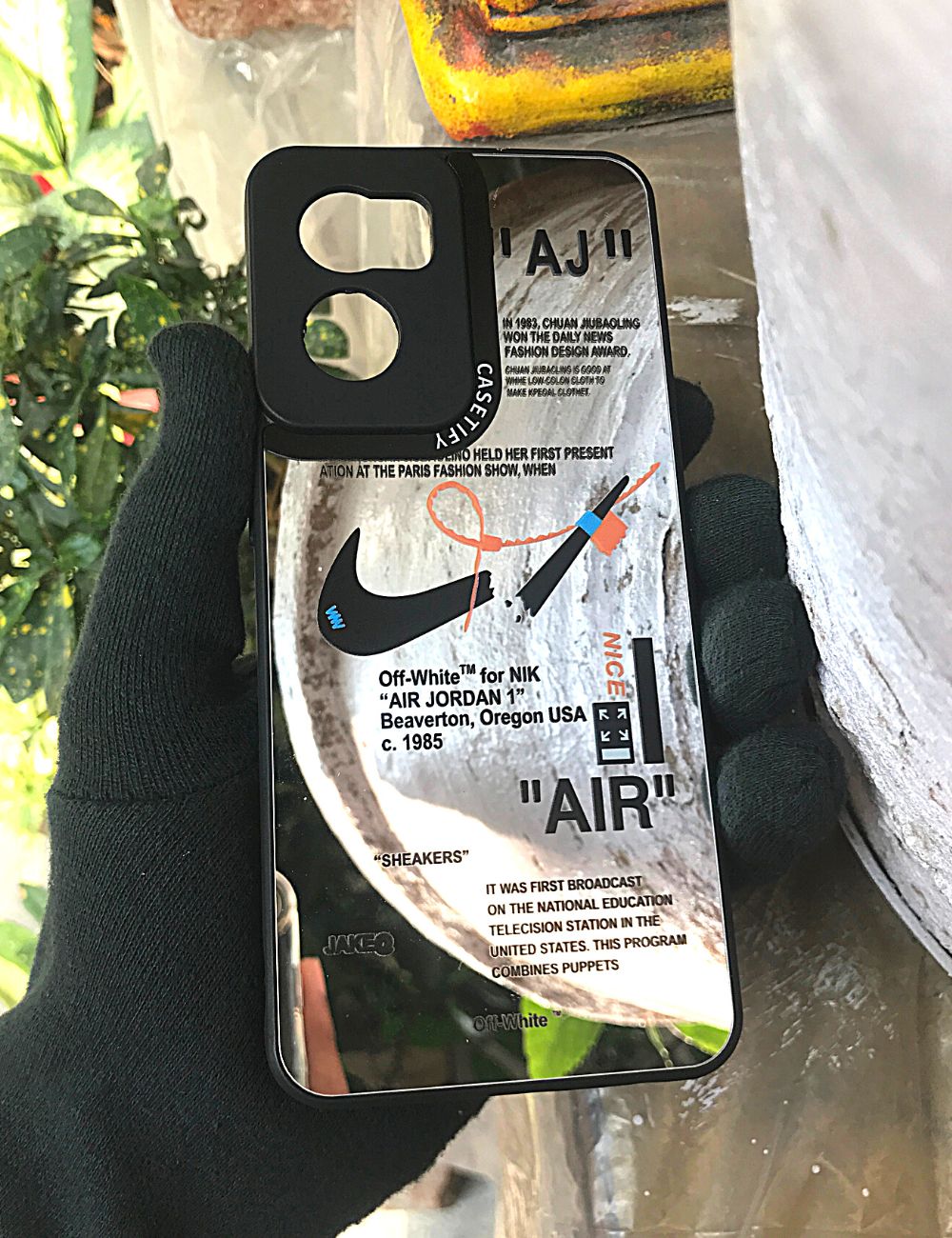 Mirror casetify Air silicone tpu case for OnePlus Nord CE