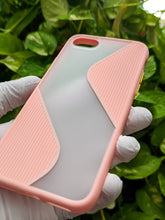 Load image into Gallery viewer, Peach Flash Grip Silicone case For Apple iphone 7/8
