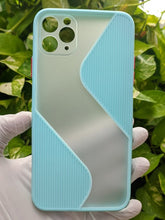 Load image into Gallery viewer, Sea Blue Flash Grip Silicone case For Apple iphone 11 Pro Max
