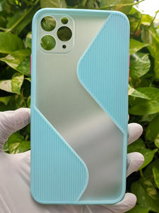 Sea Blue Flash Grip Silicone case For Apple iphone 11 Pro Max